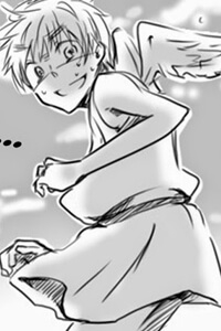 APH Doujinshi - Kinobori to Akai Skirt - Ảnh bìa truyện tranh