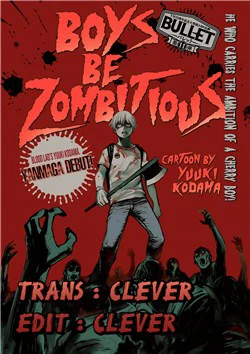 Boy Be Zombitious - Ảnh bìa truyện tranh