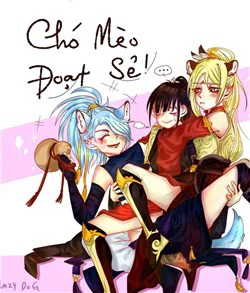 Chó Mèo đoạt Sẻ ! - Ảnh bìa truyện tranh