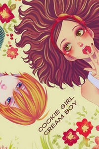 Cookie Girl, Cream Boy Cookie Girl, Cream Boy - Ảnh bìa truyện tranh