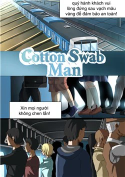 Cotton swab man Cotton swab man - Ảnh bìa truyện tranh