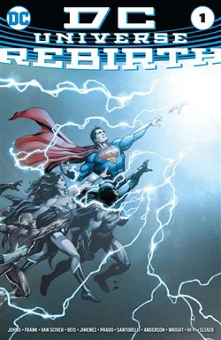 DC Universe - Rebirth - Ảnh bìa truyện tranh