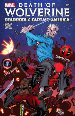 image Death of Wolverine - Deadpool &amp; Captain America [One Shot]