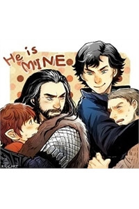 Doujinshi: Sherlock X Hobbit - Ảnh bìa truyện tranh