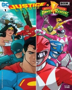 image Justice League vs Power Rangers