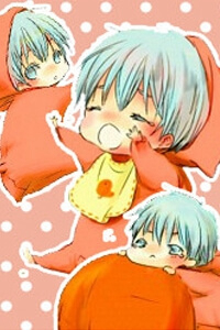 image KnB Doujinshi - Chibi Kuroko