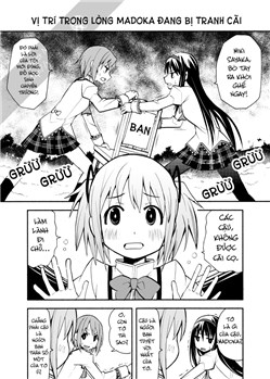 Madoka's position is in Dispute - Ảnh bìa truyện tranh
