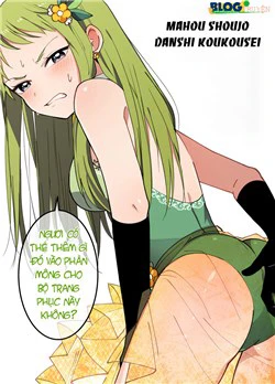 Mahou Shoujo Danshi Koukousei - Ảnh bìa truyện tranh