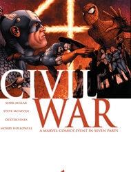 Marvel Civil War full events - Ảnh bìa truyện tranh