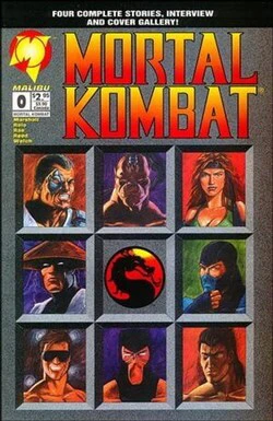Mortal Kombat Malibu Comic Mortal Kombat Malibu Comic - Ảnh bìa truyện tranh