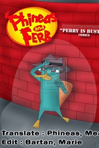 Perry Is Busted - Ảnh bìa truyện tranh