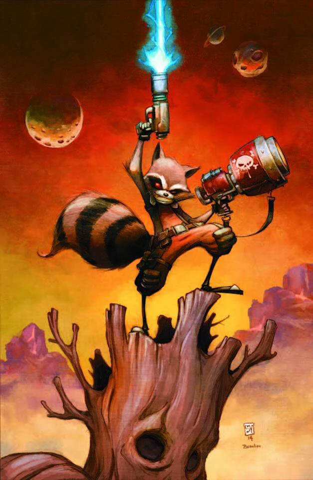 Rocket Raccoon 2014 - Ảnh bìa truyện tranh