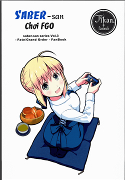 Saber-san chơi FGO! - Ảnh bìa truyện tranh