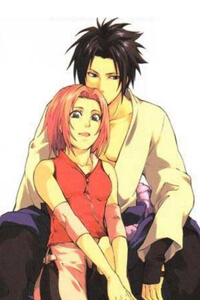 Sasuke hồi tưởng về Sakura - Ảnh bìa truyện tranh