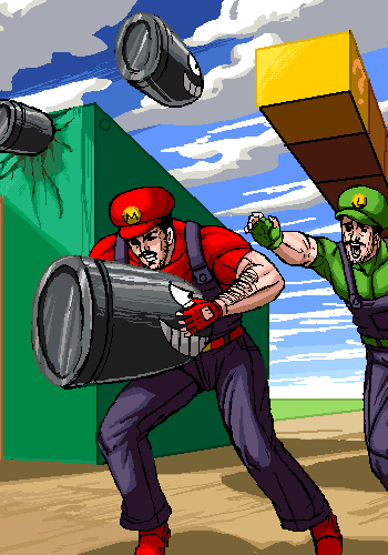 image Super Mario Kun