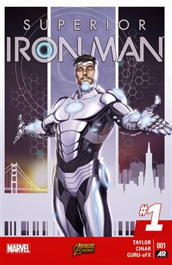 Superior Iron Man Superior Iron Man - Ảnh bìa truyện tranh