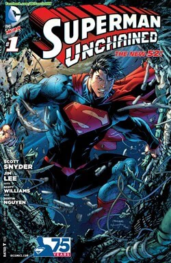 Superman Unchained - Ảnh bìa truyện tranh