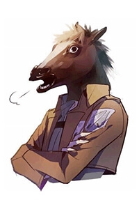 Tấn Công Người Khổng Lồ - Doujinshi Jean Kirstein - Ảnh bìa truyện tranh