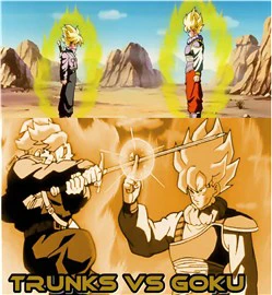 Thế Giới Ngọc Rồng - Chuyện vui về Trunks và Goku - Ảnh bìa truyện tranh